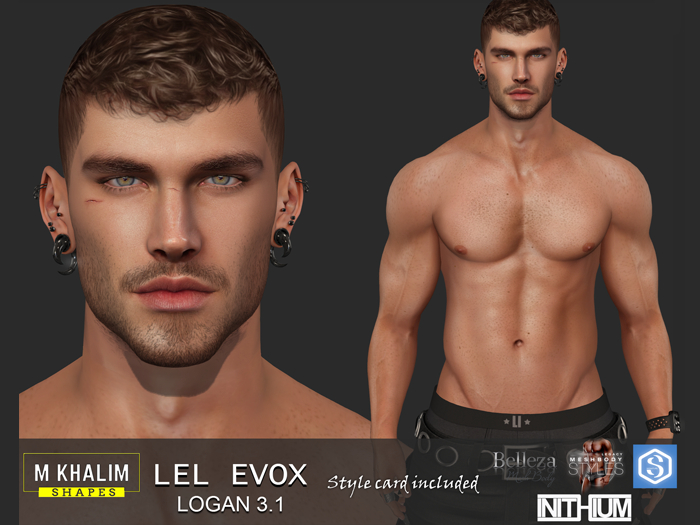 Second Life Marketplace Ben Male Shape For LeLutka Evox Head Logan 3 1 Second Life Marketplace Ben Male Shape For LeLutka Evox Head Logan 3 1